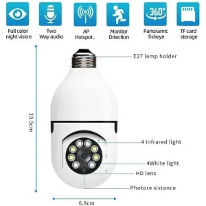 Campian Ptz Wifi Supported Bulb Camera