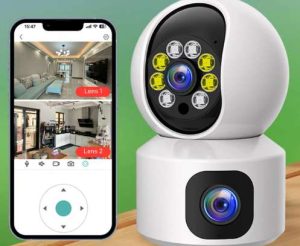 Dual Lens Sim Supported Ptz Ip Camera With 4G Connectivity