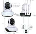 V380 Pro PTZ Smart Camera With Three Antenna