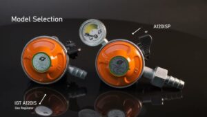 Lpg Gas Safety Regulator With Meter