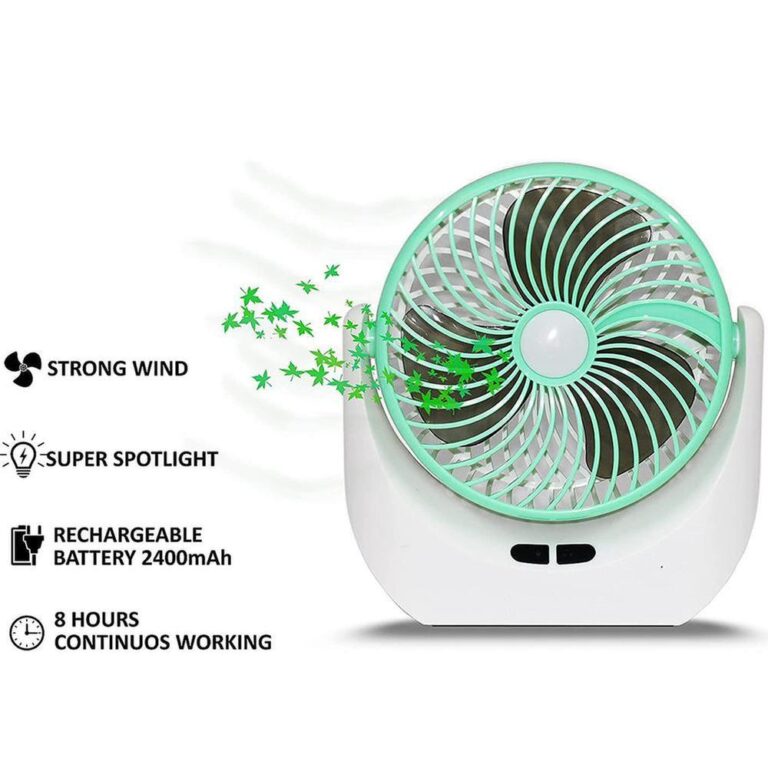 JY 1880 Mini Fan With LED LIght