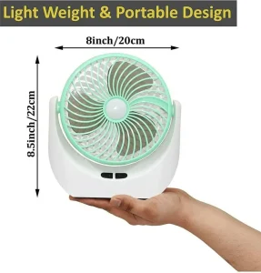 Jy 1880 Mini Fan With Led Light